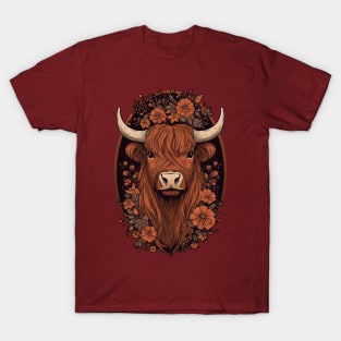 Shaggy Highland Cow T-Shirt